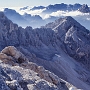 On the Bianchi via ferrata, September, early morning.
